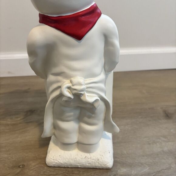 VTG Ceramic Pig Chef Chalkboard 17” Statue Kitchen Decor Figure Menu Board READ - Picture 11 of 16